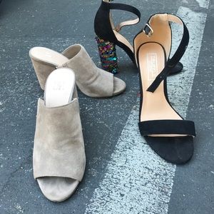 Bundle Heels - size 5.5 & 6 (size 37) heels